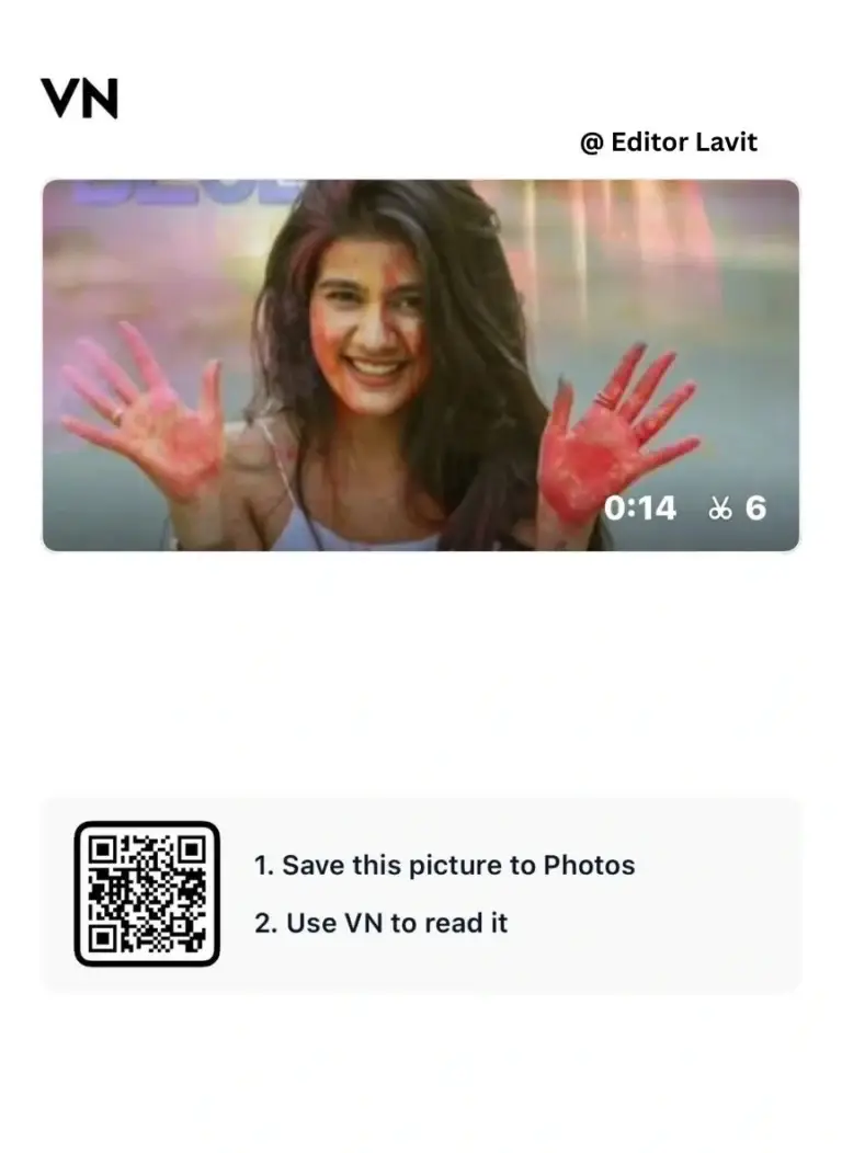 Holi VN Template QR Code