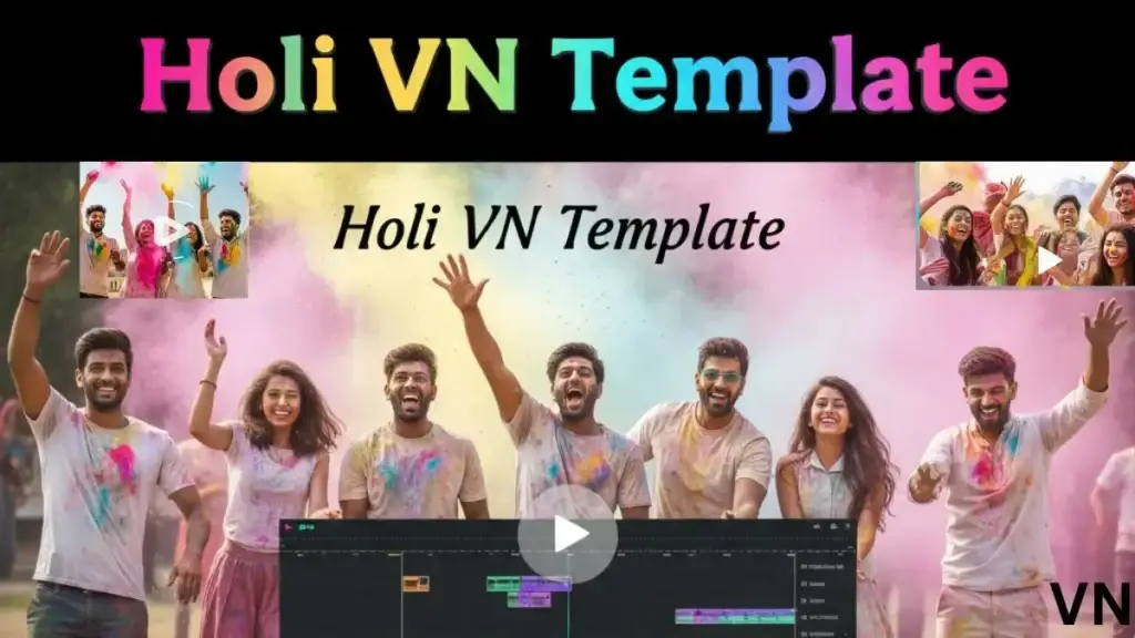 Holi VN Template QR Code