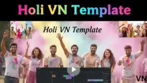 Holi VN Template QR Code