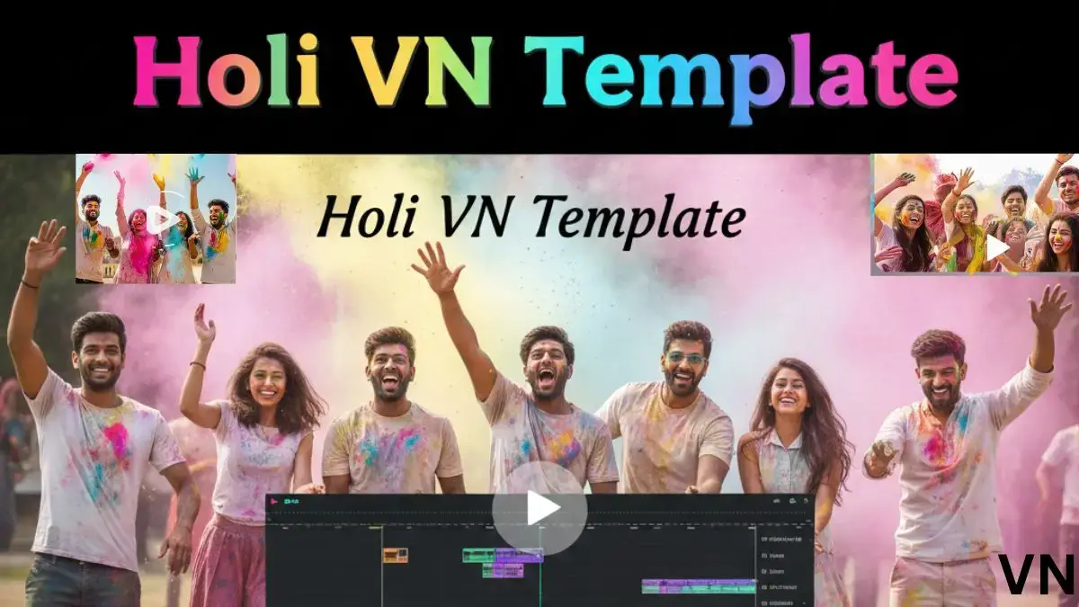Holi VN Template QR Code