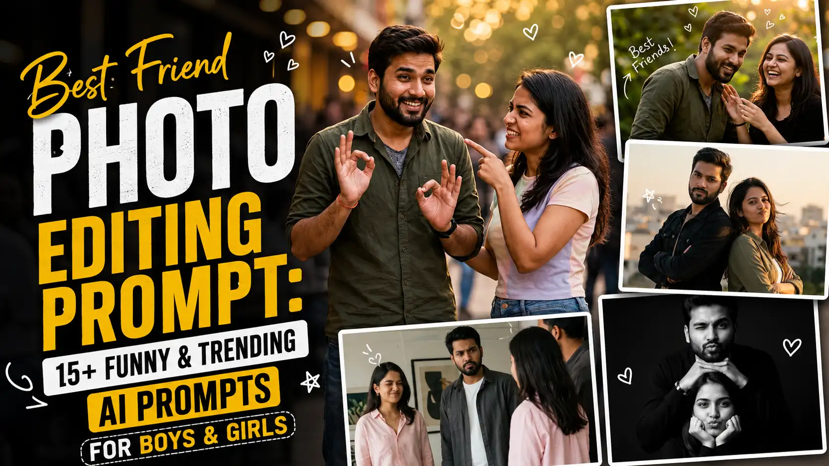 Best Friend Photo Editing Prompt