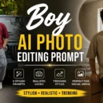 Boy AI Photo Editing Prompt