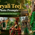 Haryali Teej AI Photo Prompts