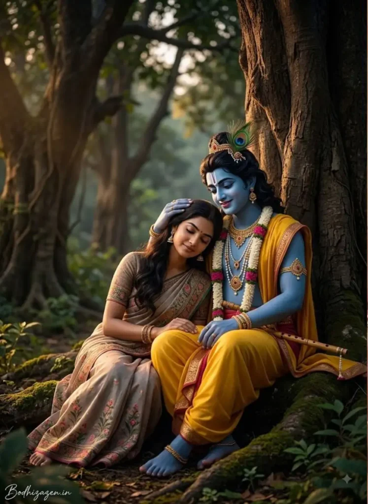 Radha Krishna Couple AI Photo Editing Prompt