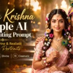 Radha Krishna Couple AI Photo Editing Prompt