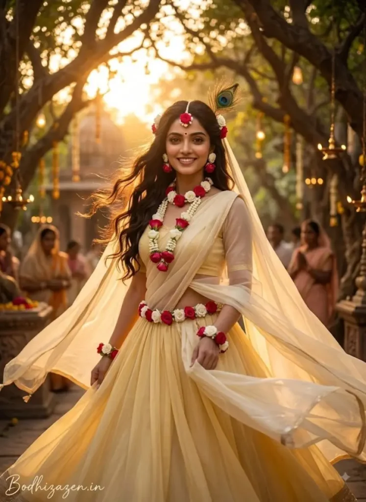 Radha Krishna Couple AI Photo Editing Prompt
