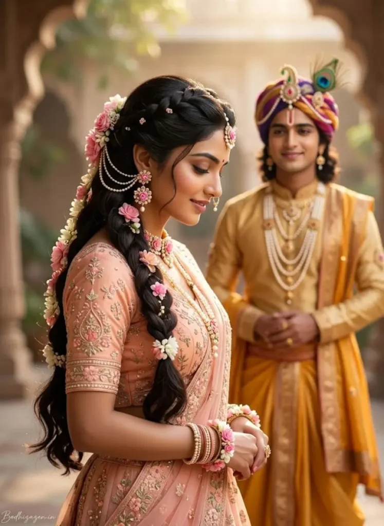 Radha Krishna Couple AI Photo Editing Prompt