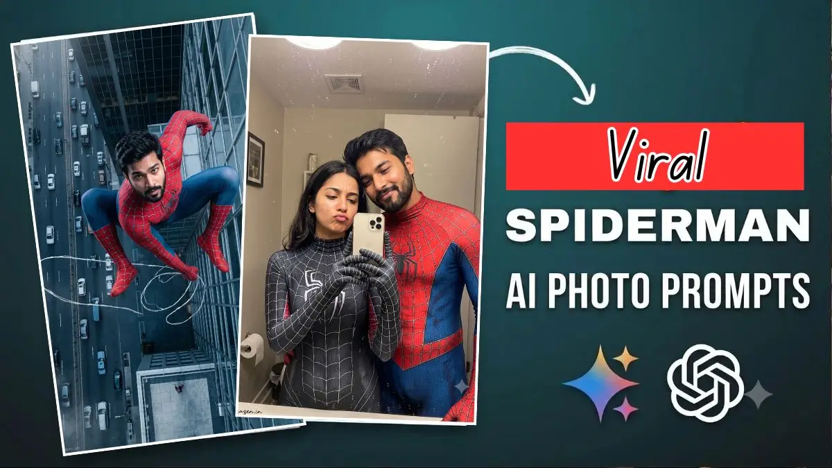 Spider Man AI Photo Editing Prompt
