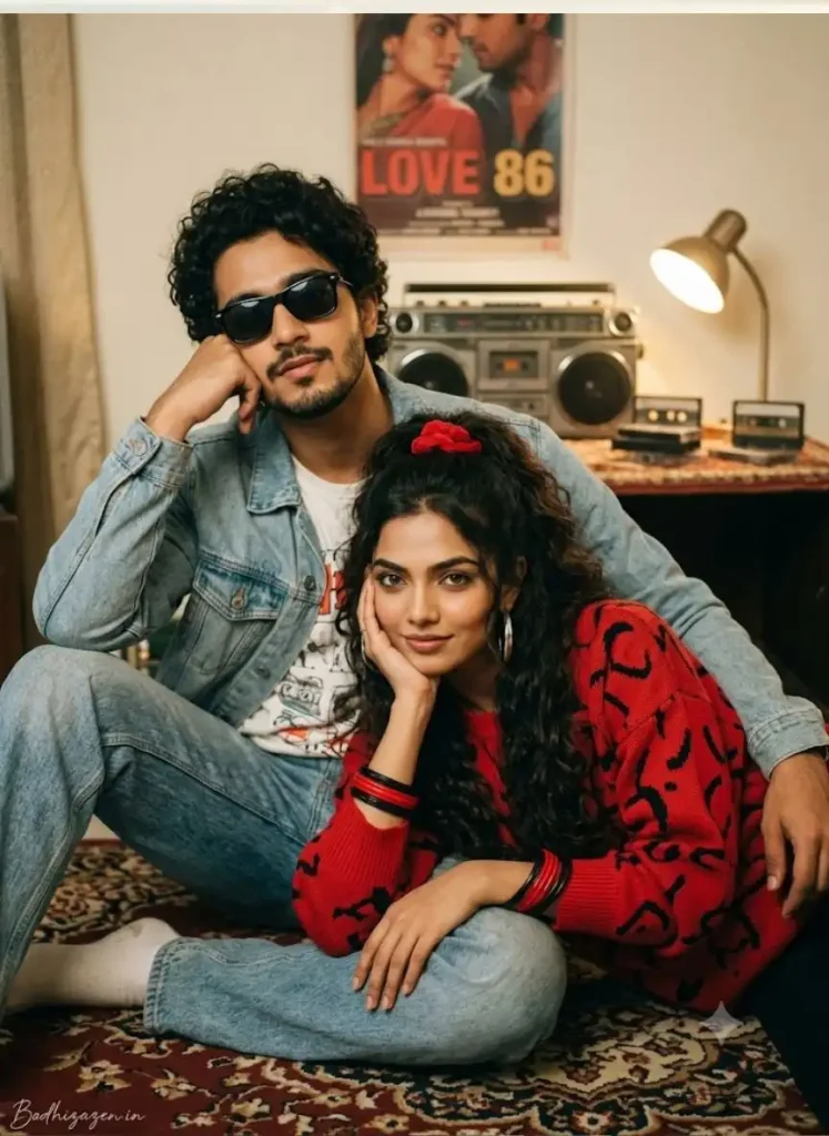 80s Couple AI Photo Editing Prompt