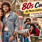 80s Couple AI Photo Editing Prompt