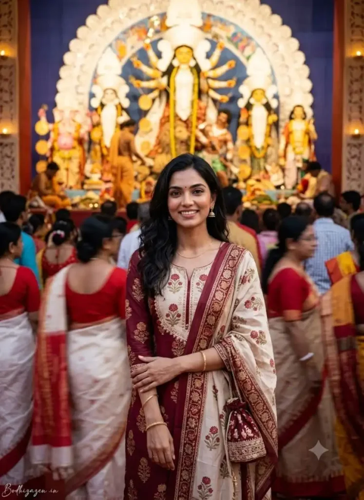 Durga Puja AI Photo Editing Prompt