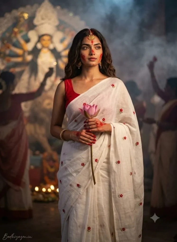 Durga Puja AI Photo Editing Prompt