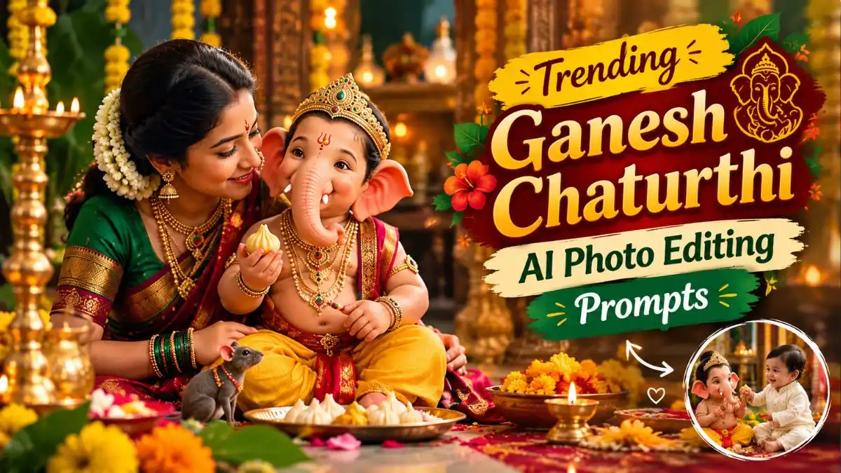 Ganesh Chaturthi AI Photo Editing Prompt