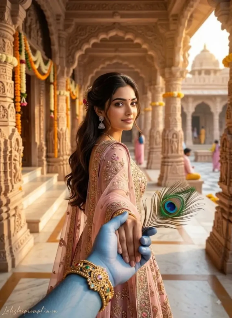 Krishna Janmashtami AI Photo Editing Prompt
