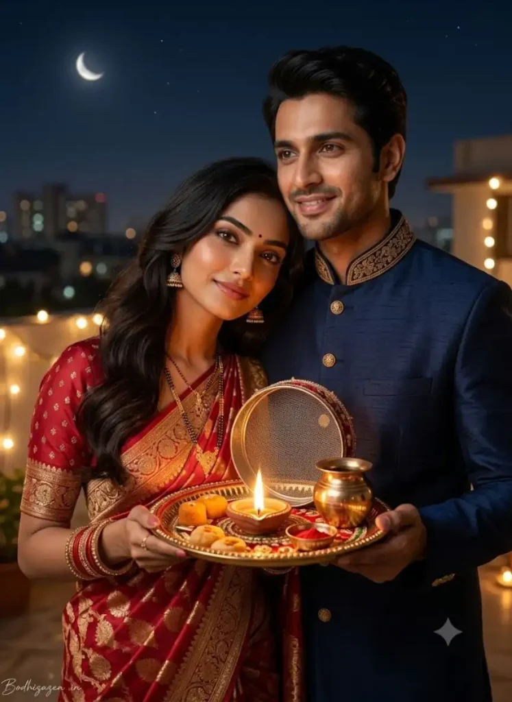 Karwa Chauth AI Photo Prompt