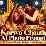 Karwa Chauth AI Photo Prompt