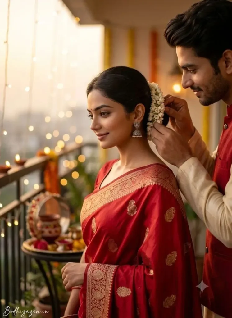 Karwa Chauth AI Photo Prompt