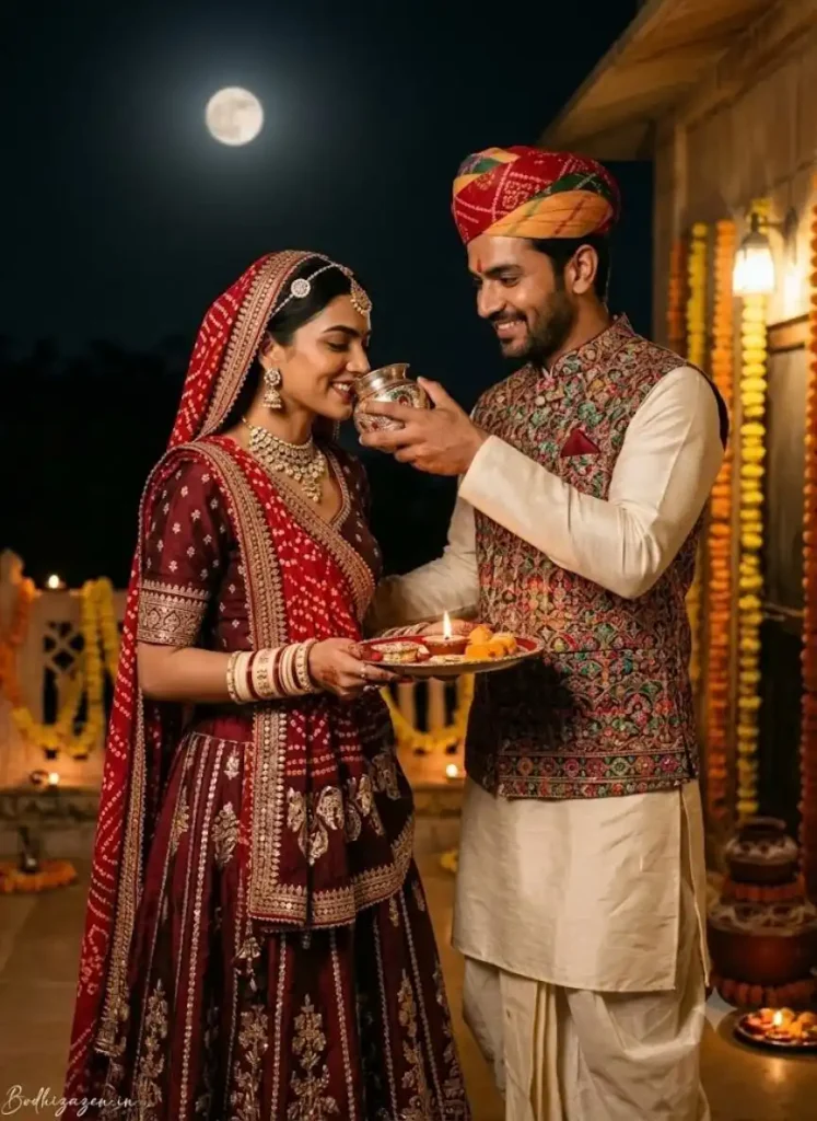 Karwa Chauth AI Photo Prompt