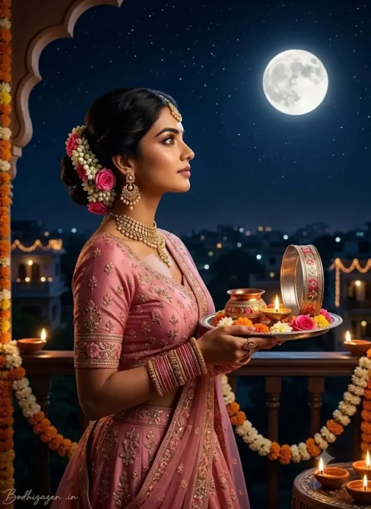 Karwa Chauth AI Photo Prompt