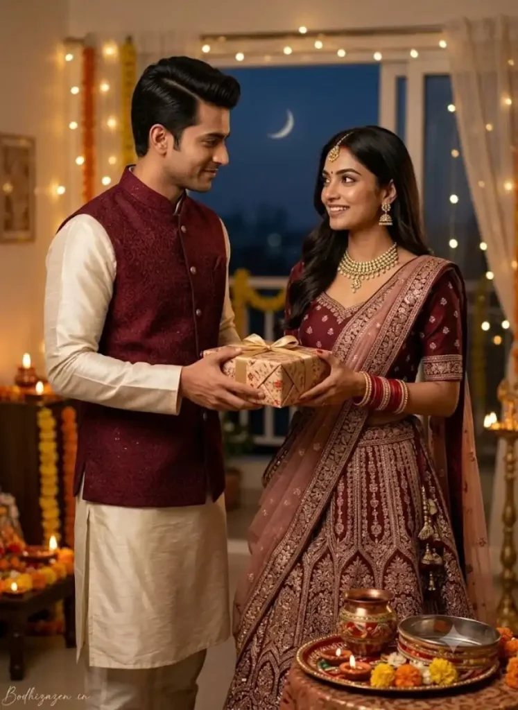 Karwa Chauth AI Photo Prompt
