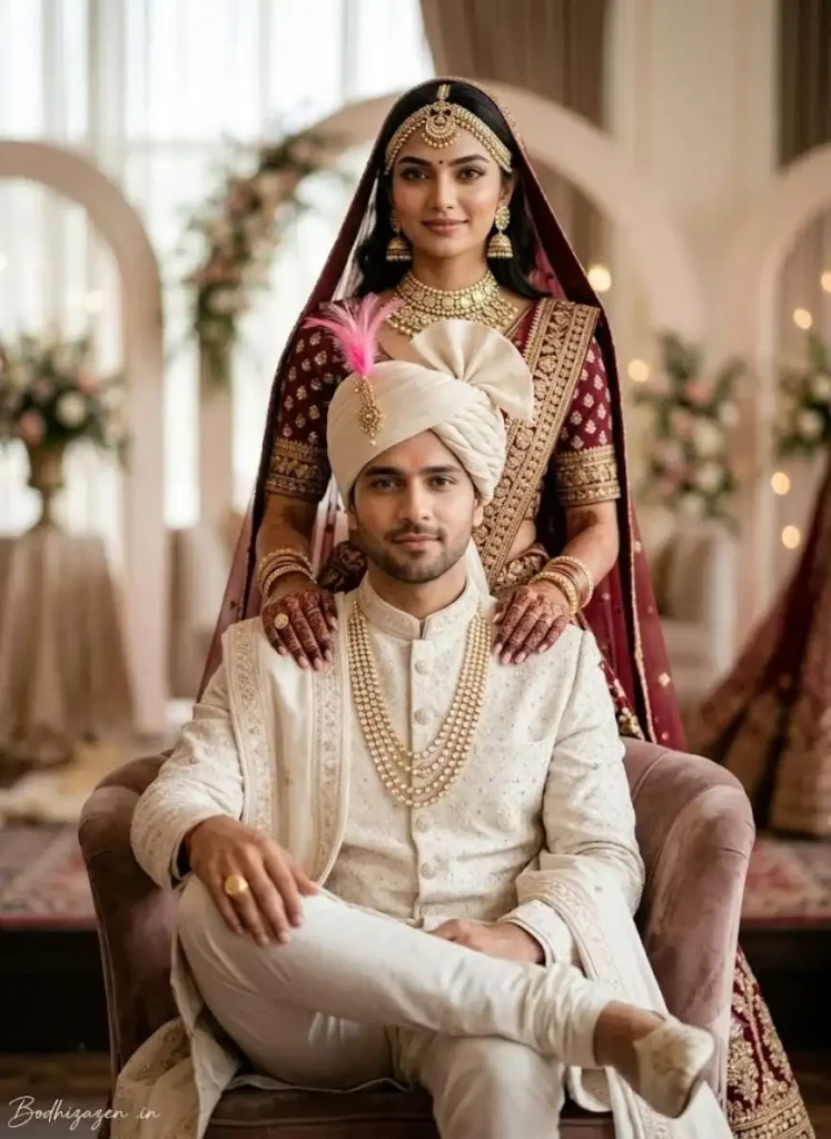 Wedding Couple AI Photo Prompt