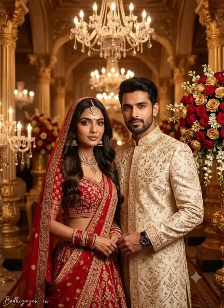 Wedding Couple AI Photo Prompt