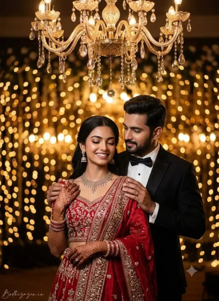 Wedding Couple AI Photo Prompt