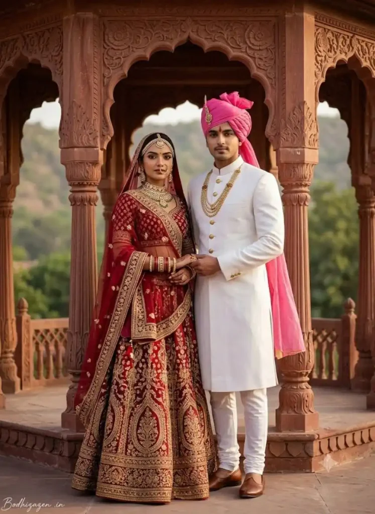 Wedding Couple AI Photo Prompt